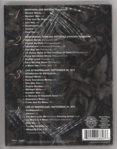 ★SACD◇ALLMAN BROTHERS BAND / BROTHERS～★ Allman Brothers Band Brothers And Sisters - 40th Anniversary